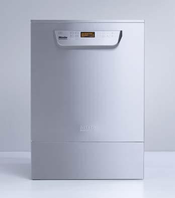 Nowe automaty myjąco-dezynfekujące PG 8582 i PG 8592 Dane techniczne Automat myjąco-dezynfekujący PG 8582 Szerokość 600 Wysokość, głębokość [mm] 835 (820*), 600 Najkrótszy cykl** [min.