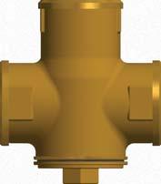 B B 106 OCHRON PRZED KOROZJĄ I ZTKNIEM KOTŁ Zawory termostatyczne z funkcją automatycznego by-passu TSV5B Zawór do kontrolowania temperatury powrotu wody z funkcją automatycznego by-passu Zawory