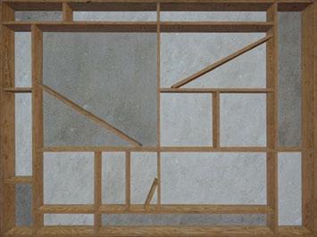 1 Meblościanka i, 2014, olej na płótnie,