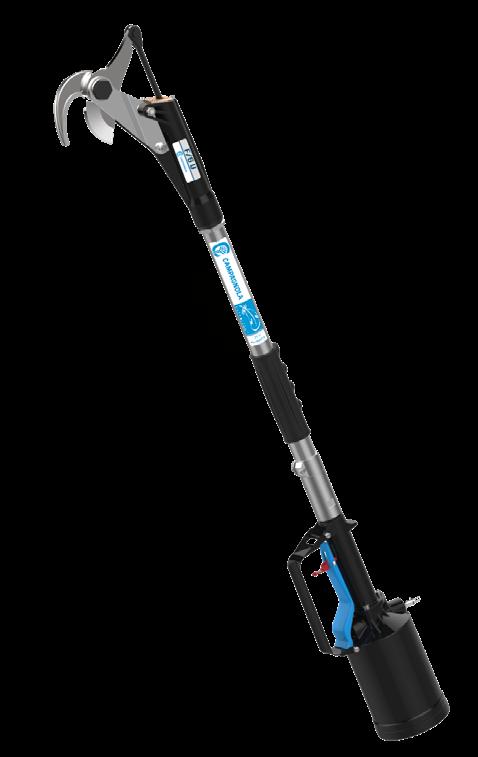 MOD. F/6 U SEKATOR PNEUMATYCZNY PNEUMATIC LOPPER CIŚNIENIE MAX / MAX PRESSURE ŚREDNICA CIĘCIA/ CUTTG DIAMETER ZUŻYCIE POWIETRZA / AIR CONSUMPTION 10 bar 50 mm 100 l/min 2,1-4,5 kg F/6 U BEZ