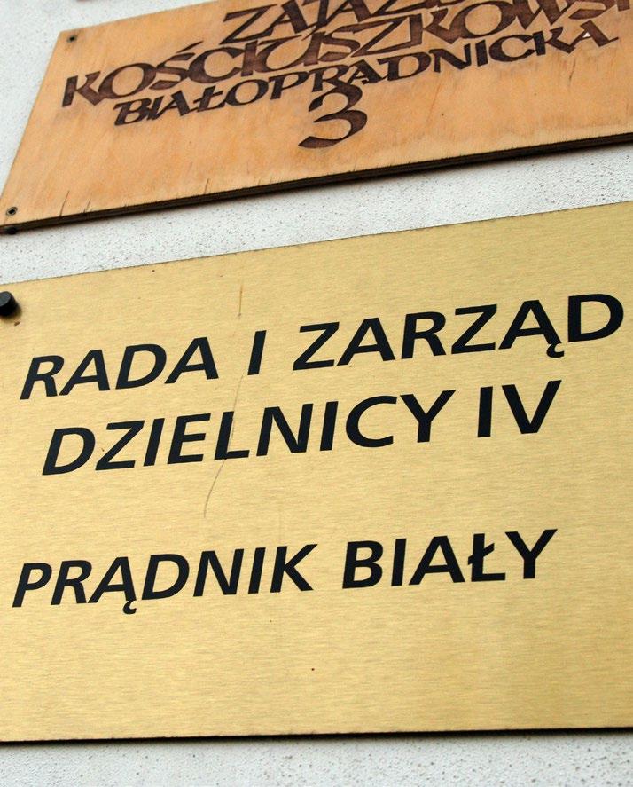 4 GAZETA LOKALNA 4/2018 zima Radni Dzielnicy IV Prądnik Biały ósmej kadencji wybrani w poszczególnych okręgach 2 grudnia odbyły się wybory do Rad Dzielnic Krakowa.