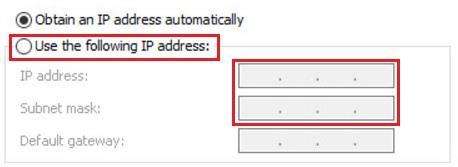30 POLSKI 6. Wybierz kartę sieciową, do której chcesz dodać statyczny adres IP i wybierz Właściwości za pomocą prawego przycisku myszy. 7.