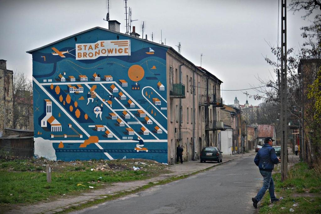 Escritor Media Przykład pozytywny mural, który powstał z mieszkańcami http://www.