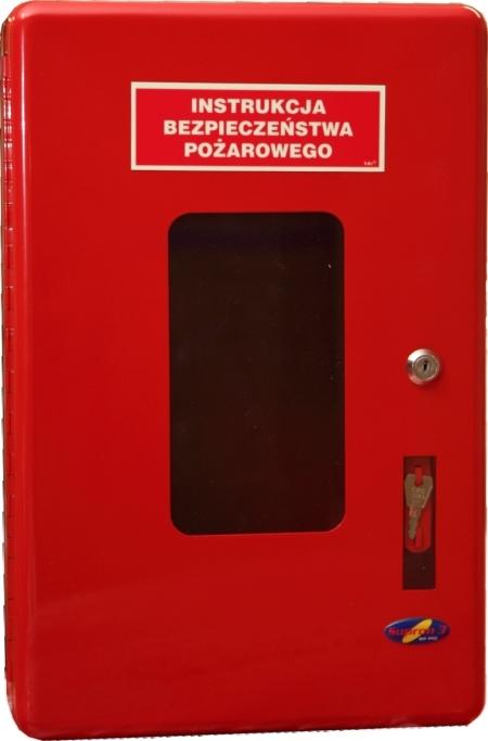 Szafka na instrukcję bezpieczeństwa pożarowego Szafka na instrukcję bezpieczeństwa pożarowego Zgodnie z rozporządzeniem MSWiA z dnia z dnia 7 czerwca 2010 (Dz.U. Nr 109, Poz.