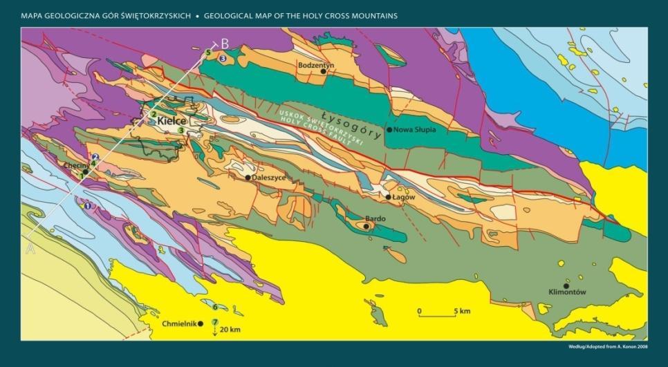 10 pytań o mapę geologiczną Na prezentowanej w PAN Muzeum Ziemi w Warszawie wystawie Z przeszłości geologicznej Ziemi, znajdują się opracowania graficzne, między innymi przedstawiające mapę