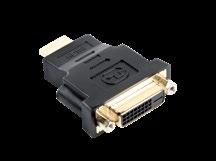 Adaptery HDMI Adaptery HDMI ADAPTER HDMI(F)->DVI-D(M)(18+1) / ADAPTER HDMI(M)->DVI-D(F) (24+1)