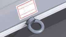 LSS - LAMILUX Safety Stripe Zintegrowany LAMILUX Safety Stripe (LSS) już przed montażem przeszklenia oraz przez cały okres