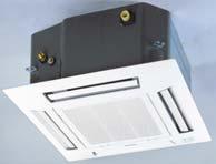 Jednostki split 1x1 JEDNOSTKI KASETONOWE 60x60 STANDARD INVERTER CZYNNIK NOWOŚĆ Panel CZ-BT20EW w kolorze RAL9010 do jednostek 4-kierunkowych kasetonowych 60x60 Jednostki specjalnie przeznaczone do