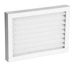 Zestaw filtrów zamiennych profi-air 180 flat Prostokątny filtr nagrzewnicy profi-air touch z kartonu z medium filtrującym o przekroju litery V.