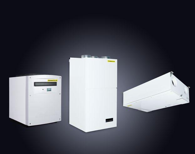 Centrale rekuperacyjne i osprzęt profi-air profi-air 250/400 touch Wydajna centrala rekuperacyjna do montażu na ścianie lub podłodze do domów jedno- i dwurodzinnych - Przyjazny do użytkownika ekran