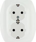 Regulator oświetlenia Dimmer IP20 230V~ 50Hz, 40W 400W Gniazda bryzgoszczelne Splash proof sockets IP44 16A 250V~ RO-1 GPB-1z GPB-1zd Regulator oświetlenia przeznaczony jest do sterowania natężeniem