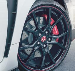 dostępne są w nowej Hondzie Civic Type R.