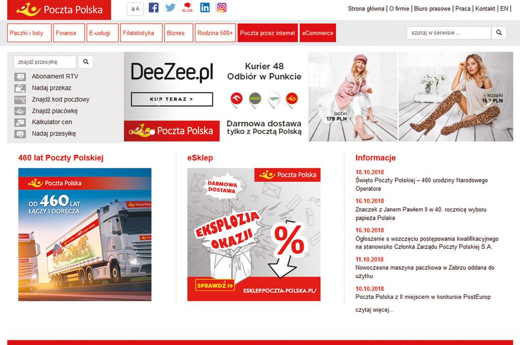 poczta-polska.pl Teksty alternatywne dla grafik nie są adekwatne do ich zawartości. Problem dotyczy większości banerów, w których nazwach zamieszczone są głównie rozmiary obrazków.