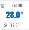 Wejście do menu sterownika 2. Siła sygnału WiFi 3.