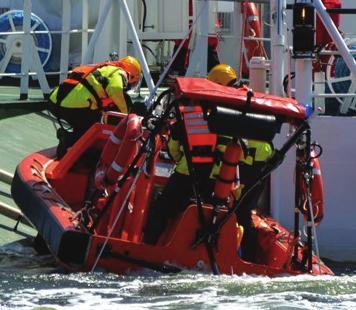 Analiza wyposażenia łodzi ratowniczych na statkach ratowniczych w aspekcie bezpieczeństwa osoby poszkodowanej Rys. 9.