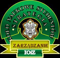ORGANIZATORZY KONFERENCJI CONFERENCE ORGANISORS NOWOCZESNE KONCEPCJE I METODY ZARZĄDZANIA