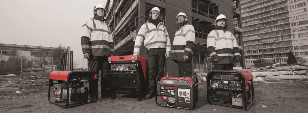 Construction Equipment AGREGATY PRĄDOTWÓRCZE - PRZENOŚNE AGREGATY PRZENOŚNE - ADVANCED+ CON - agregat prądotwórczy wyposażony w gniazdo do podłączenia zewnętrznego układu automatyki z SZR (AMF).