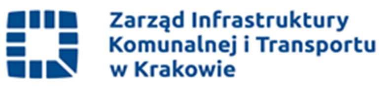 ZARZĄD INFRASTRUKTURY KOMUNALNEJ I TRANSPORTU W KRAKOWIE ul. Centralna 53, 31-586 Kraków, centrala tel. +48 12 61 67 000, fax: +48 12 61 67 417,email: sekretariat@zikit.krakow.