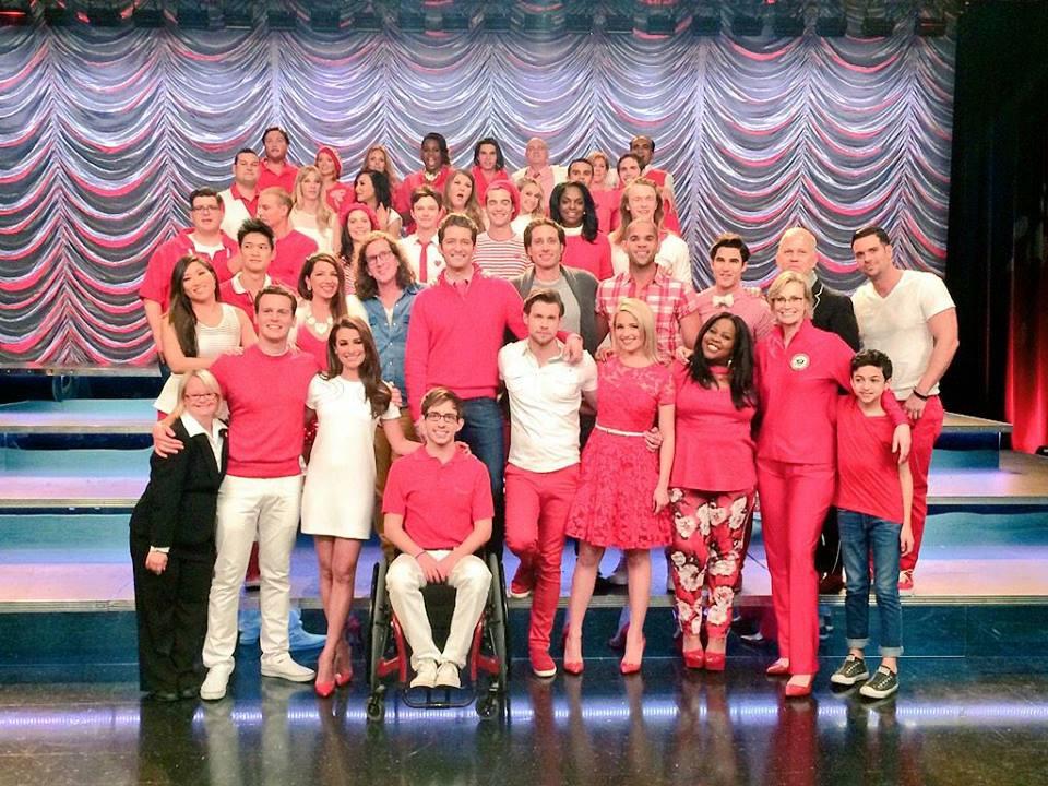 02 - ostatni dzień na planie "Glee".