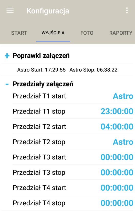Tego typu ustawienie w terminologii oświetlenia ulicznego to przerwa nocna od 23:00 do 04:00.