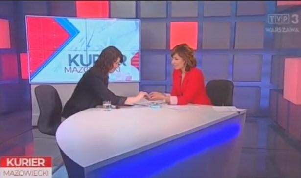 AKCJA W MEDIACH TVP3 Warszawa Amanda Szeligowska w Kurierze Mazowieckim opowiada o Akcji i kartach