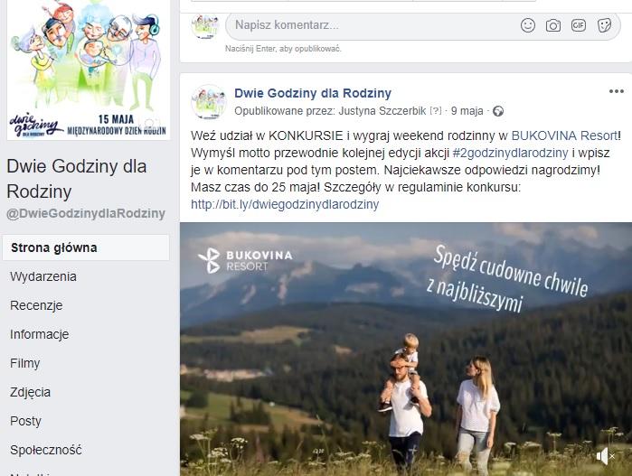 KONKURS NA HASŁO PRZEWODNIE KOLEJNEJ EDYCJI Na profilu FB przeprowadziliśmy konkurs na hasło przyszłorocznej edycji.