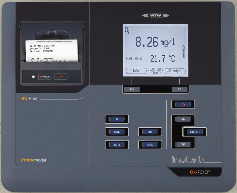 urządzenia lab & teren > Parametr > Tlen rozpuszczony > Tlenomierze laboratoryjne > Analogowe Cyfrowe mierniki mierniki inolab Multi IDS inolab Oxi 7310: Niezawodna dokumentacja stężenia tlenu