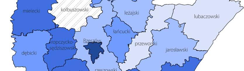 w województwie podkarpackim wzrósł w stosunku do analogicznego okresu