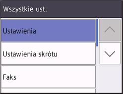 3 Naciśnij a lub b, aby wyświetlić opcję