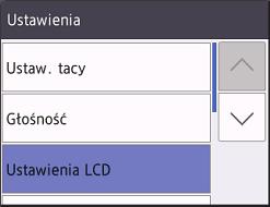 [Ustawienia]. 6 Naciśnij [Średnio].