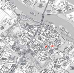 150 SYLWIA RODAK Ryc. 1. Plan miasta Brzegu z zaznaczonym miejscem prowadzonych badań archeologiczno- -architektonicznych przy ul. Dzierżonia 10 12 (wg J. Burnita, P. Janczewski, P. Kraus, Cz.
