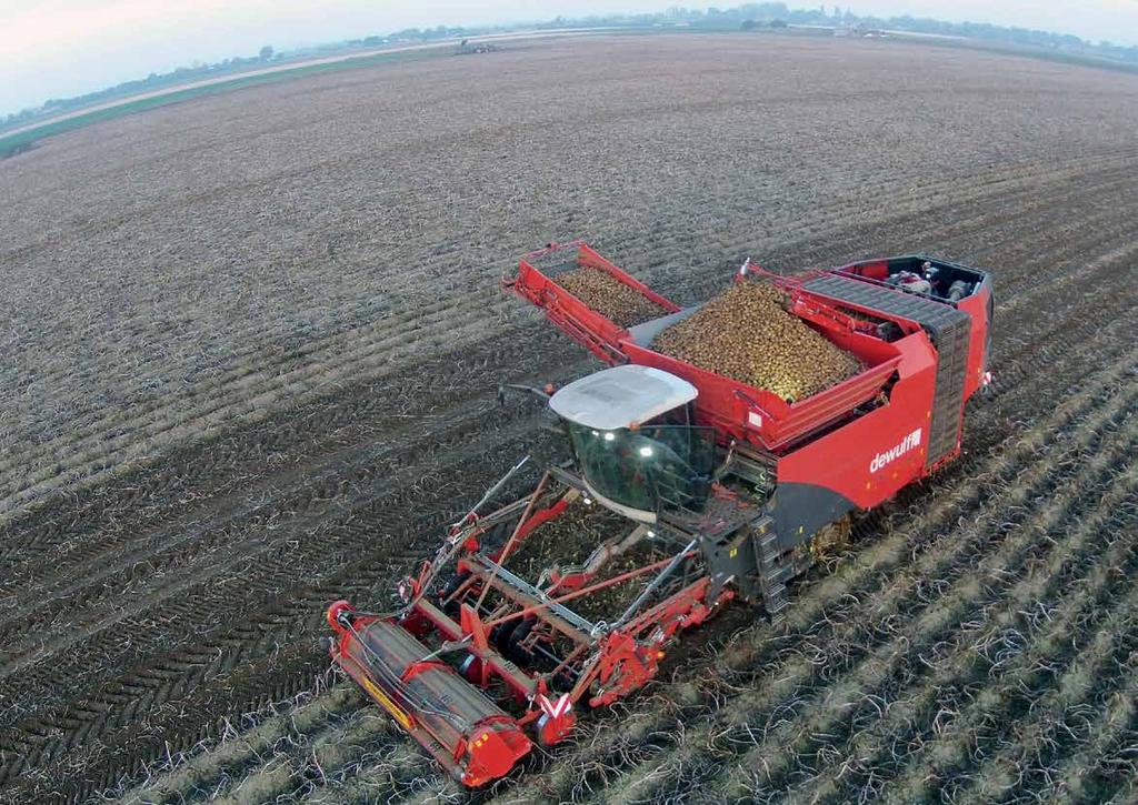 KWATRO XTREME Z myślą o plantatorach sadzących w czterech rzędach po 90 cm lub zagonami o szerokości 1800 mm powstał model Kwatro Xtreme.