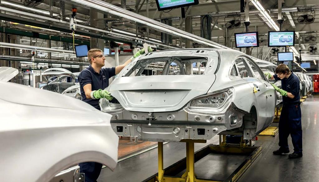 NEWSLETTER WYDANIE VI WRZESIEŃ 2018 FABRYKI MERCEDES-BENZ 11 Kecskemét Fabryki w sieci produkcyjnej samochodów osobowych Mercedes-Benz Cars Operations Kecskemét Fabryka Mercedes-Benz w