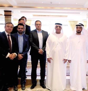 Khaimah Przedstawiciele Klubu wraz