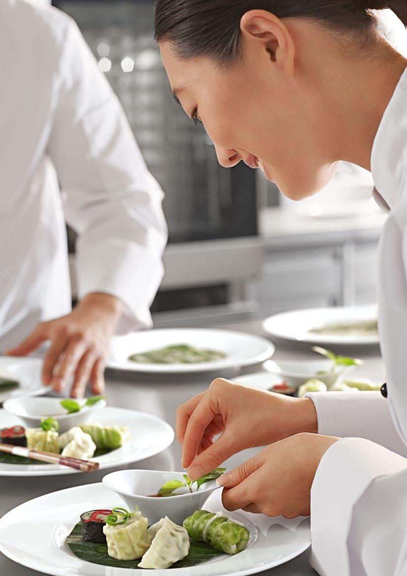 Wszystkie urządzenia mają te same, logiczne i intuicyjne elementy obsługi. To ogromna zaleta w atmosferze charakterystycznej dla pracy w gastronomii.