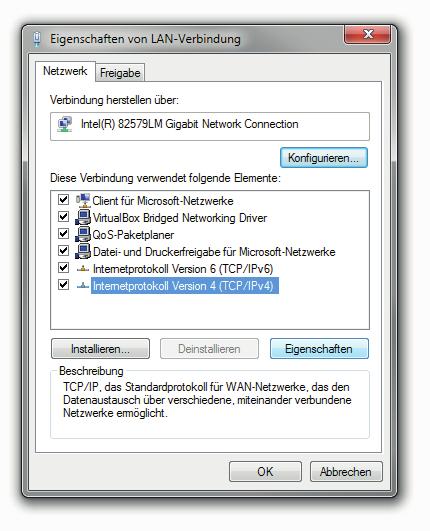 w systemie Windows 7 w oknie Centrum sieci i udostępniania > Zmień ustawienia karty sieciowej.