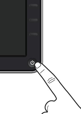 3 Działanie monitora Włączanie monitora Naciśnij przycisk, aby włączyć monitor.