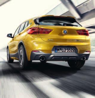 CAŁKIEM NOWE BMW X2. Absolutnie wyjątkowe. Ekstremalnie niezwykłe. Nowe BMW X2 już na pierwszy rzut oka demonstruje swoje sportowe ambicje.