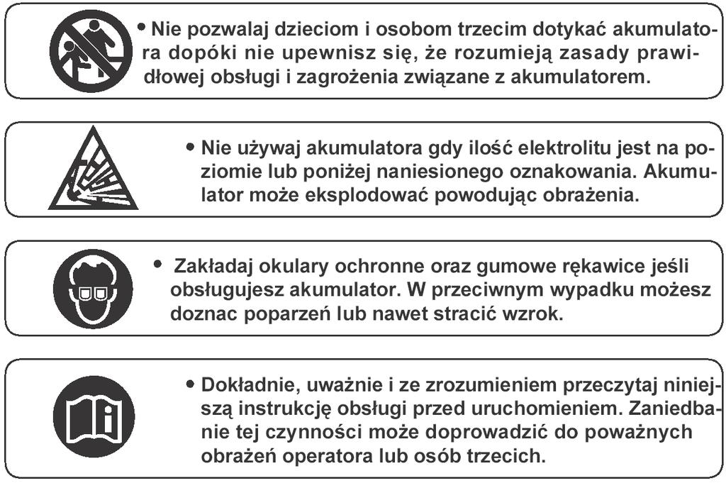 Obowiązki operatora Upewnij się, że wiesz jak szybko zatrzymać odśnieżarkę oraz zapoznaj się z działaniem wszystkich elementów sterujących.