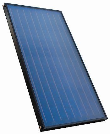 KOLEKTOR PŁASKI: szyba solarna (warstwa przepuszczalna), która oddziela wnętrze kolektora od środowiska zewnętrznego, chroniąc przed niekorzystnymi warunkami atmosferycznymi oraz przepuszczając