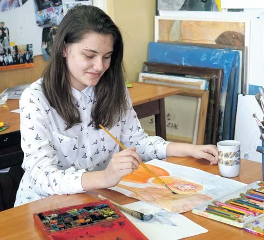4 kultura 9 marca 2018 partnerem rubryki podlasie z kulturą jest saltus ubezpieczenia W ŚWIECIE KOLORÓW I KSZTAŁTÓW Koło Plastyczne Kreska działające w Bialskim Centrum Kultury im.