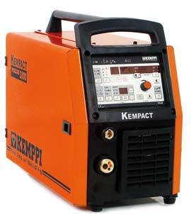 Kempact Pulse 3000 Wydajne urządzenie do spawania synergicznego MIG/MAG z funkcją spawania impulsowego i podwójną pulsacją. Spawarka MIG/MAG do spawania aluminium i innych materiałów.