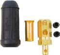 Zaciski kabla masy Kemppi 200, 200A 25 35 mm, zacisk kabla ø 6 mm 9871531 Kemppi 350, 350A 50 70 mm, zacisk kabla ø 6 mm z oplotem miedzianym 9871540 Kemppi 500, 500A 70 95 mm, zacisk kablau ø 8 mm