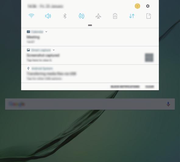 Ustawienia Przełączanie użytkowników Dotknij ikony konta użytkownika widocznej u góry ekranu blokady lub panelu powiadomień, a następnie wybierz odpowiednie konto.
