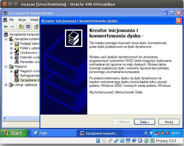 programowy w Windows XP II 0 1