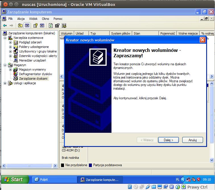 programowy w Windows XP VII 0 1