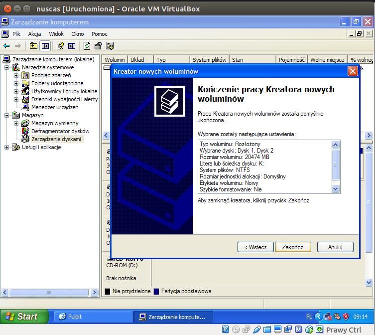 programowy w Windows XP XII 0 1