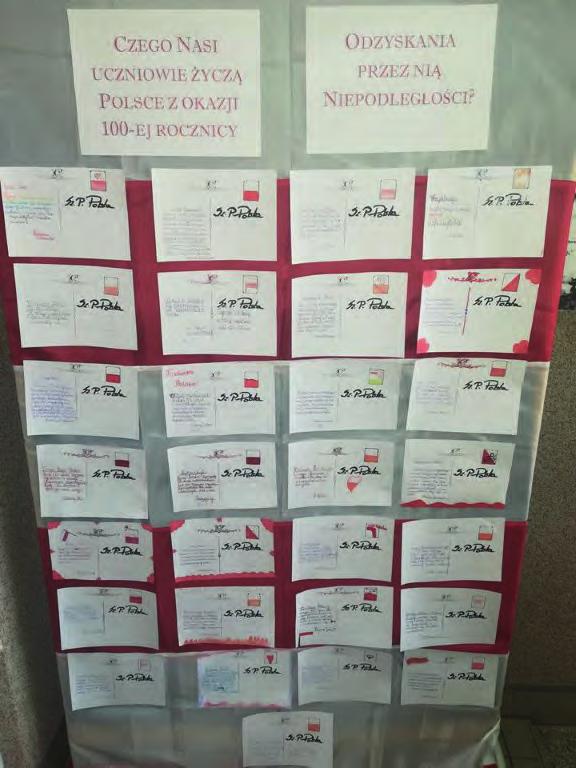 18 Obchody 100-Lecia Odzyskania Niepodległości W Szkole Podstawowej W Starym Laskowcu Uczniowie Szkoły Podstawowej w Starym Laskowcu na czele z Dyrektorem Waldemarem Jeziorowskim oraz całą Radą