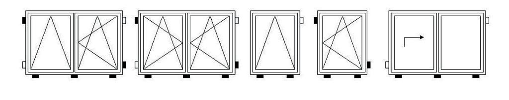 TRANSPORT I SKŁADOWANIE Okna i drzwi należy transportować i składować jedynie w pozycji pionowej (pochylenie 5 o ).