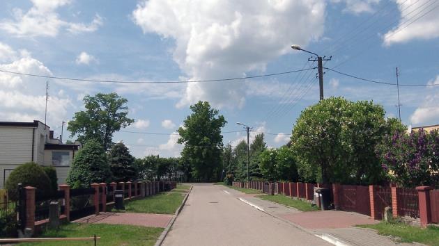 3.8 ULICA KOŚCIUSZKI PARAMETR: WYNIK BADANIA Kategoria oświetleniowa S 4 Nawierzchnia drogi Asfalt Szerokość drogi 4 m Typ słupa Betonowy ŻN Ilość słupów 3 Wysokość słupa 7 m Odległość od krawędzi